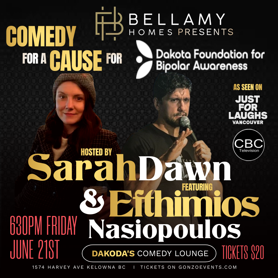 Bellamy Homes Presents Comedy For A Cause For The Dakota Foundation For