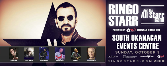 RINGO STARR AND HIS ALL STARR BAND - Gonzo Events Calendar for the