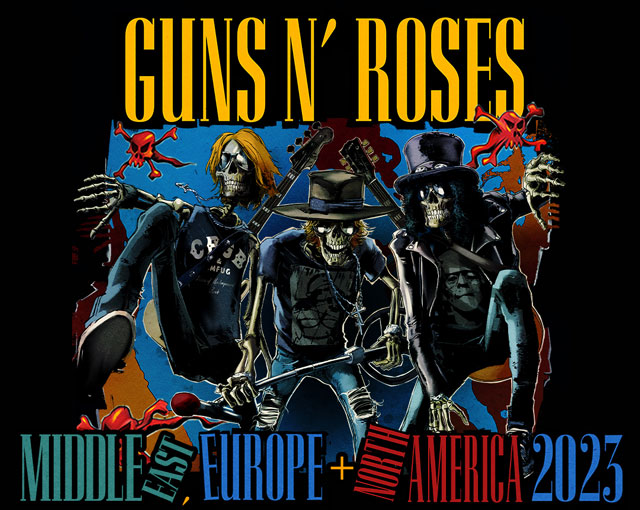 Guns n Roses Concert Caravans