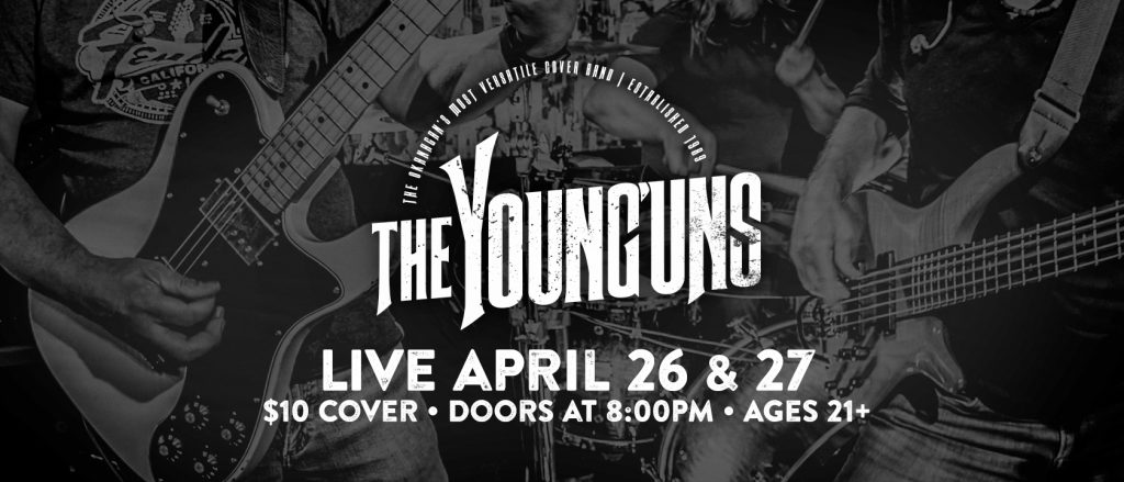 The Younguns live at the Blue Grotto this weekend!